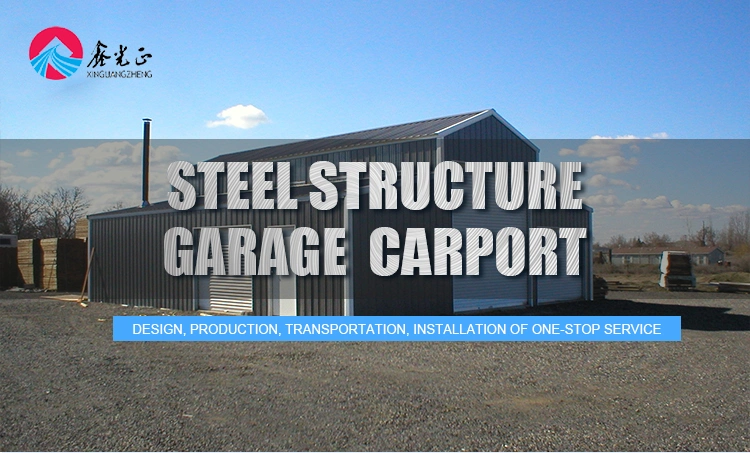 Environmental Steel Structure Carport Car Garage