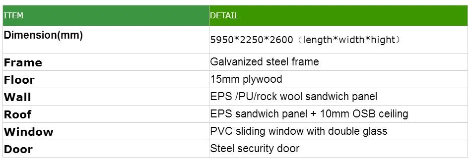 China Factory 40FT/20FT Australia/America/Canada/Europe Steel Modular/Portable/Mobile/Prefabricated/Prefab Container Restaurant for House/Home