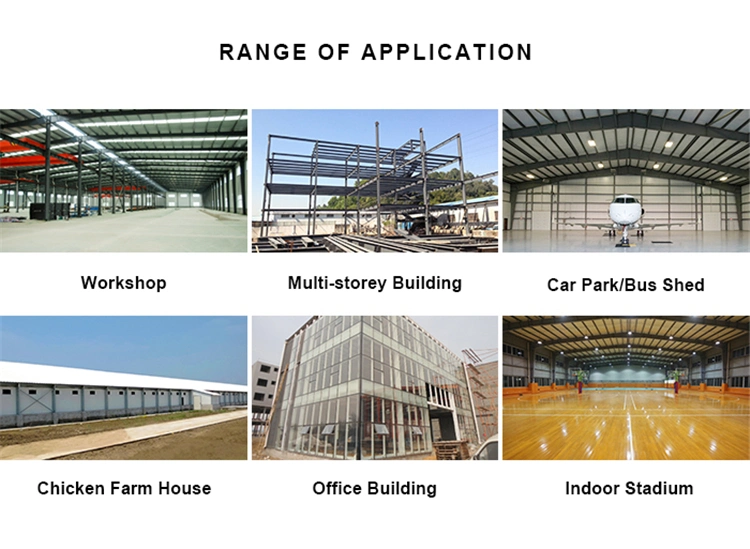 Customized Prefab Steel Structure Buildings Workshop Made From Structure Steel