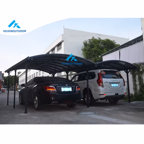 Garage de voiture en acier modèle chinois pliable pour le stationnement de voiture Hxpc